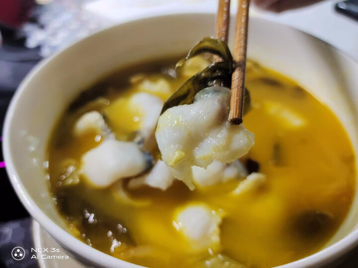 满家乐 酸菜鱼380g去骨黑鱼片水煮鱼麻辣鱼番茄鱼食材半成品菜调味料火锅食材方便菜肴 原味酸菜鱼380g怎么样，好用吗，口碑，心得，评价，试用报告,第4张