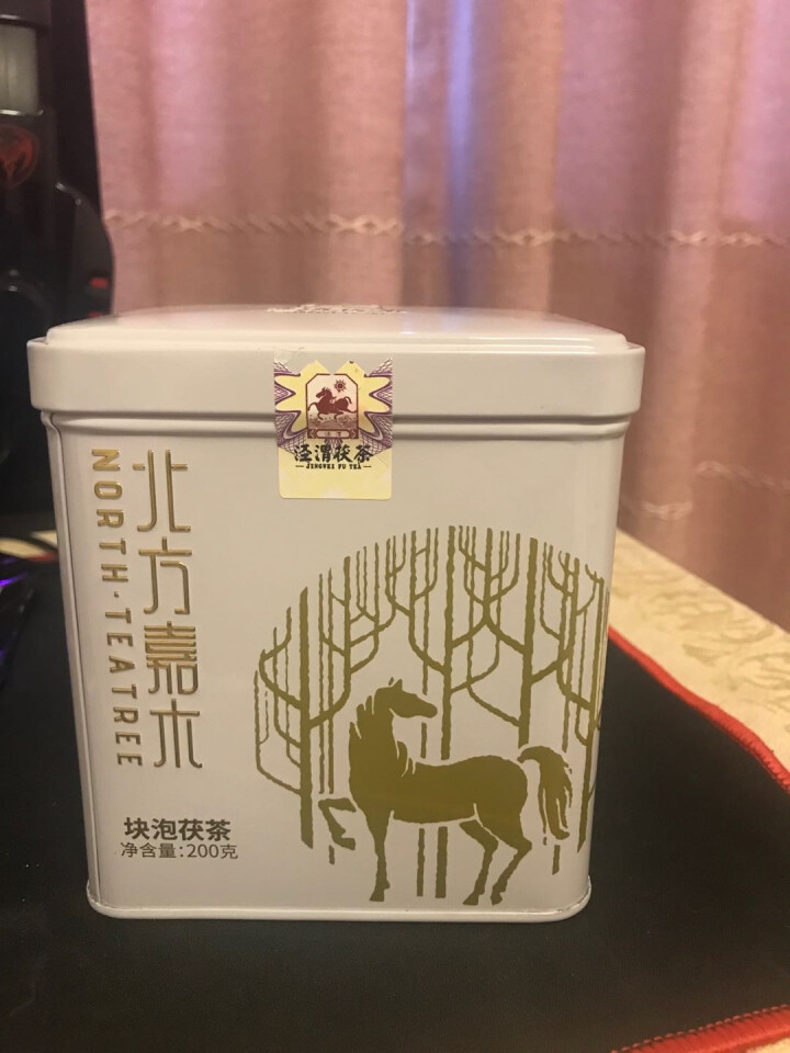 泾渭茯茶泾阳 陕西特产 泾阳茯茶砖茶黑茶叶金花茯茶 200g北方嘉木块泡茯茶 2020年怎么样，好用吗，口碑，心得，评价，试用报告,第3张