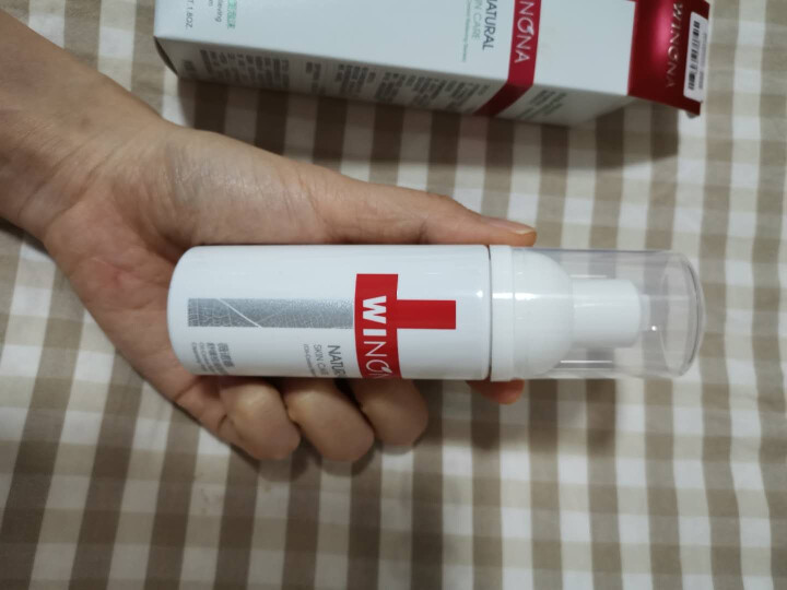 薇诺娜（WINONA）舒缓控油洁面泡沫50ml（洁面 氨基酸洗面奶 泡沫洗面奶 油痘肌敏感肌肤男女）怎么样，好用吗，口碑，心得，评价，试用报告,第4张