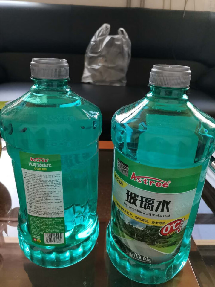 Astree汽车玻璃水玻璃清洗剂雨刮水雨刷精汽车用品 2L标准装0℃【2瓶】怎么样，好用吗，口碑，心得，评价，试用报告,第4张