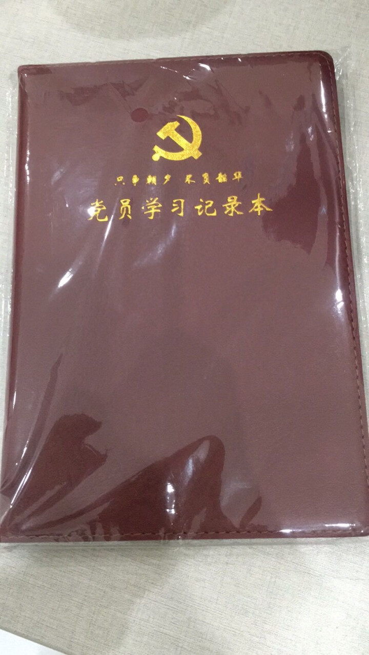 党员笔记本学习会议记录本党的精神19大报告摘抄记事本定制logo 32K,第2张