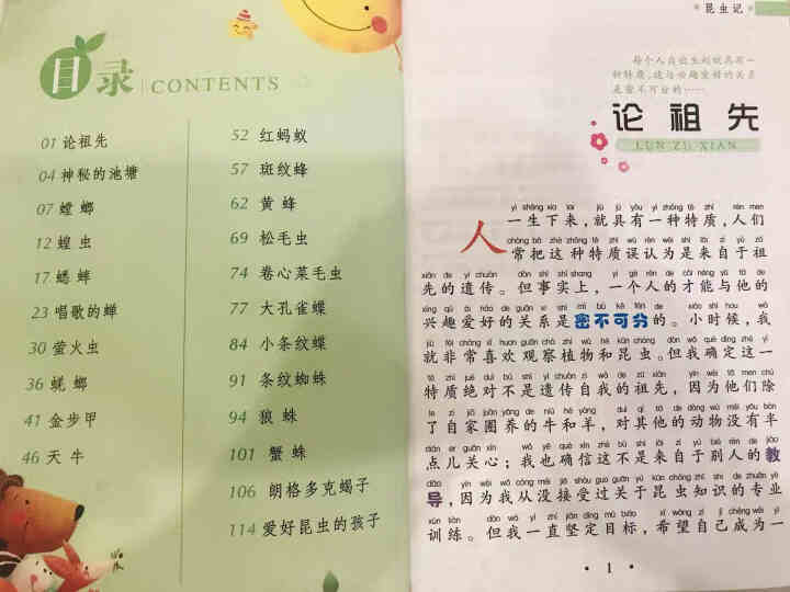 【4本21元】少儿彩图注音版世界经典文学名著 新课标课外阅读班主任推荐必读书目 昆虫记怎么样，好用吗，口碑，心得，评价，试用报告,第3张