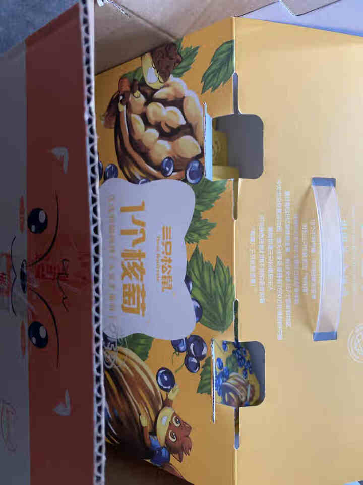 三只松鼠一个核萄 混合坚果夏黑葡萄干核桃仁网红零食办公室小吃特产 500g/箱怎么样，好用吗，口碑，心得，评价，试用报告,第2张