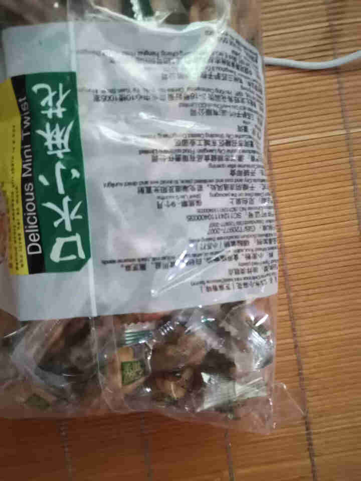 【爱上零食屋】乐滋口水小麻花500g整箱手工麻花独立小包装 芝麻味500g怎么样，好用吗，口碑，心得，评价，试用报告,第2张