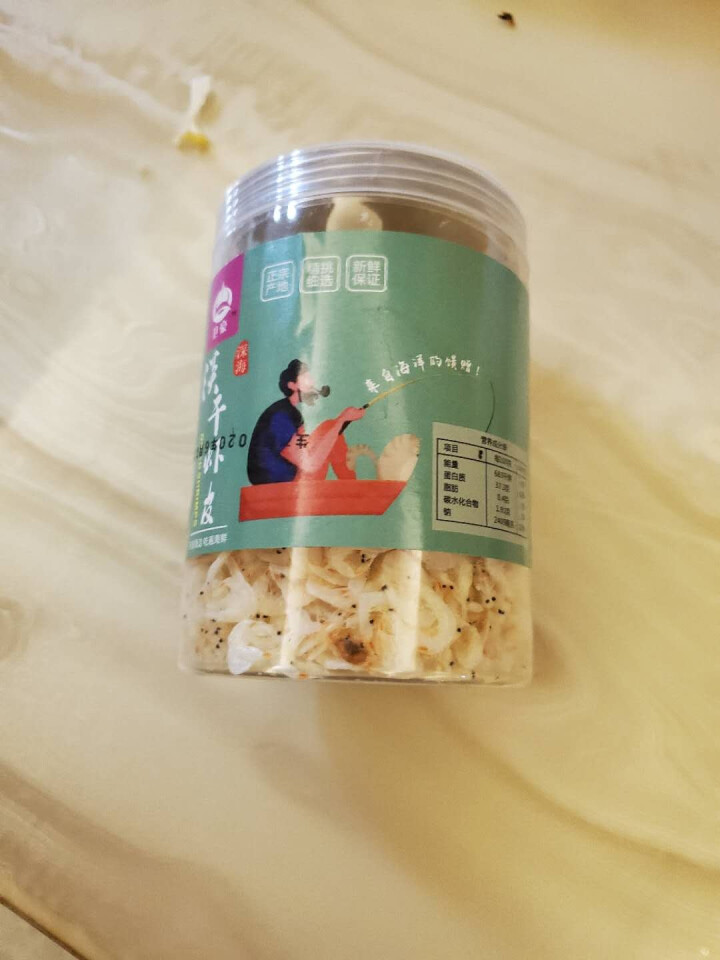 卫豪淡干虾皮海产干货小虾米海特产少盐不咸即食宝宝辅食山东特产 100g怎么样，好用吗，口碑，心得，评价，试用报告,第3张