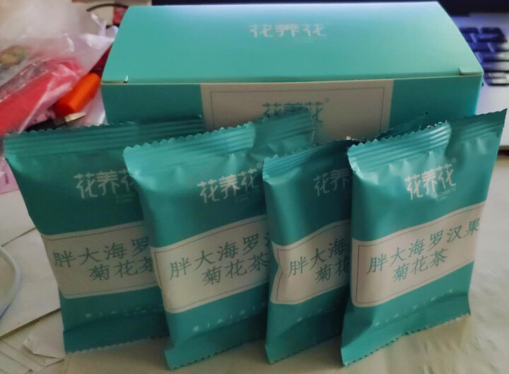 花养花  胖大海罗汉果菊花茶润喉茶叶金银花组合花草茶非养生茶 80g怎么样，好用吗，口碑，心得，评价，试用报告,第4张