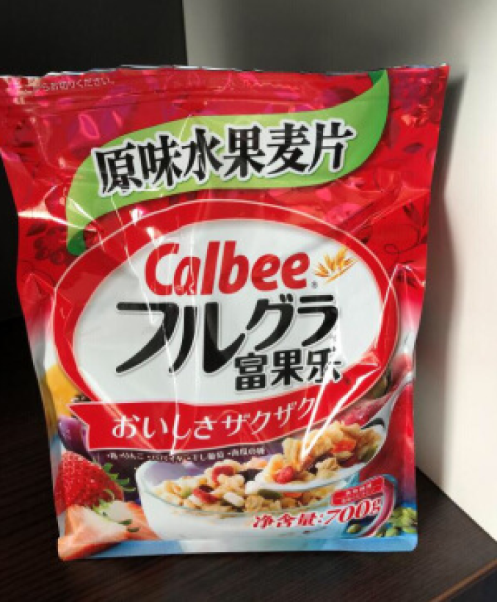 卡乐比（Calbee） 日本进口京都富果乐水果谷物燕麦片 即食冲饮代餐 营养早餐 经典原味700g/袋怎么样，好用吗，口碑，心得，评价，试用报告,第2张