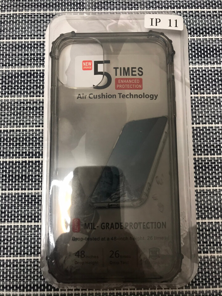 飞克斯 苹果11手机壳苹果11Pro手机壳iPhone11 Pro Max保护套轻薄全透明防摔硅胶壳 苹果11 Pro【5.8英寸】黑透*简装怎么样，好用吗，口,第2张