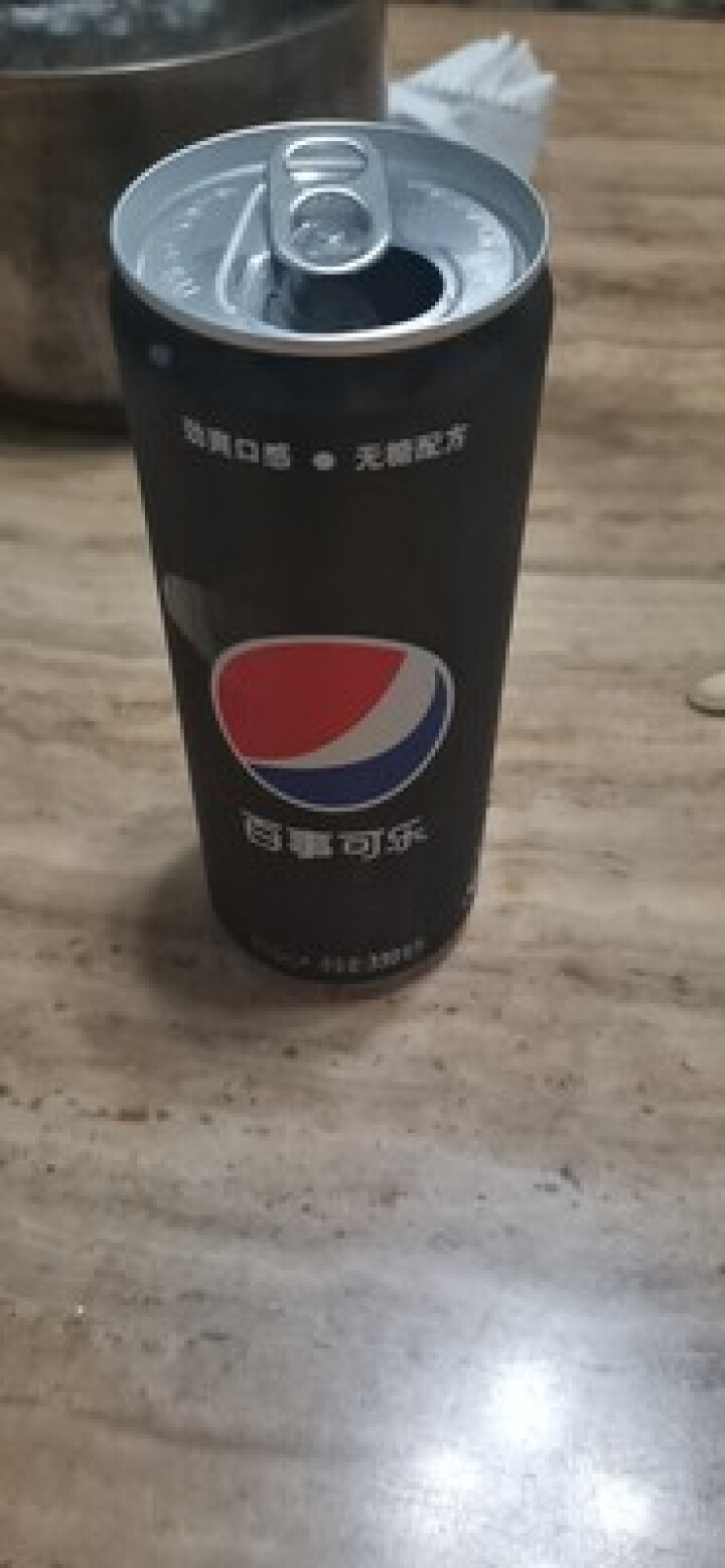 百事可乐 黑罐无糖碳酸饮料330mlx24听 细长罐 Pepsi百事出品怎么样，好用吗，口碑，心得，评价，试用报告,第5张