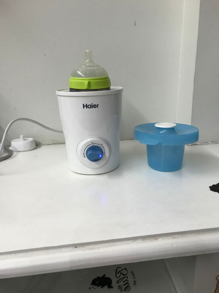 海尔（Haier） 婴儿奶瓶消毒器恒温暖奶器多功能加热暖奶器食物加热器温奶器三合一HBW,第4张