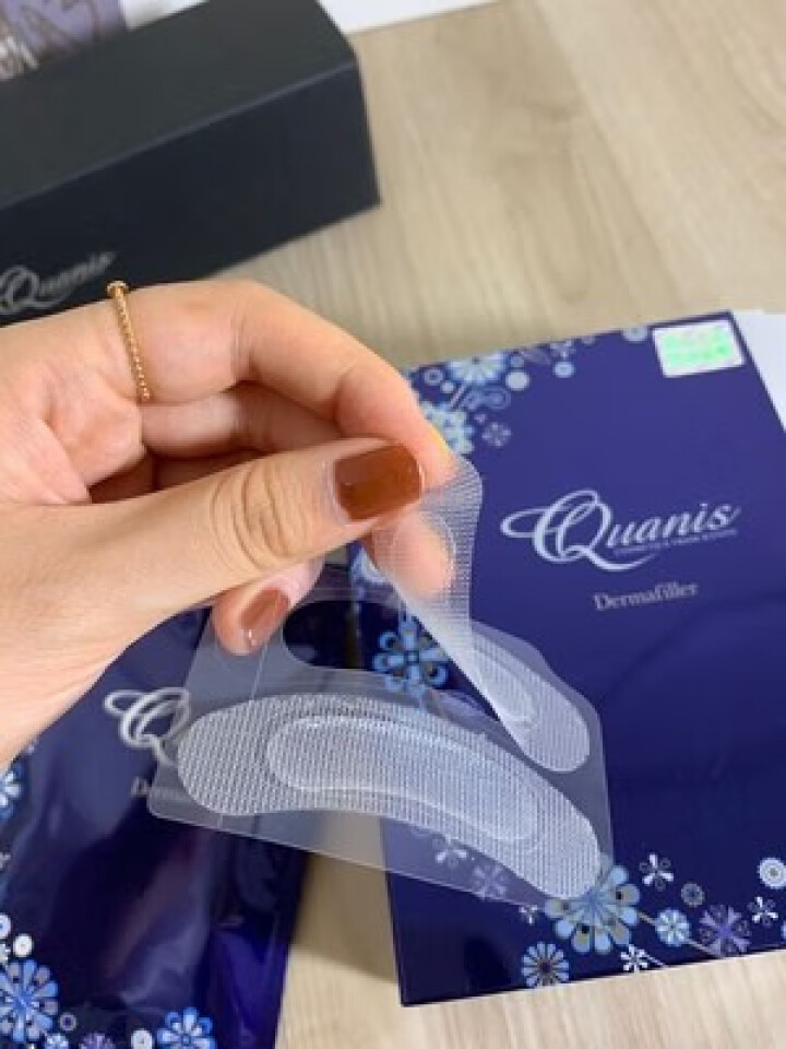 QUANIS/克奥妮斯可溶性玻尿酸微针眼膜贴淡化细纹黑眼圈眼袋皱纹日本进口1对怎么样，好用吗，口碑，心得，评价，试用报告,第3张