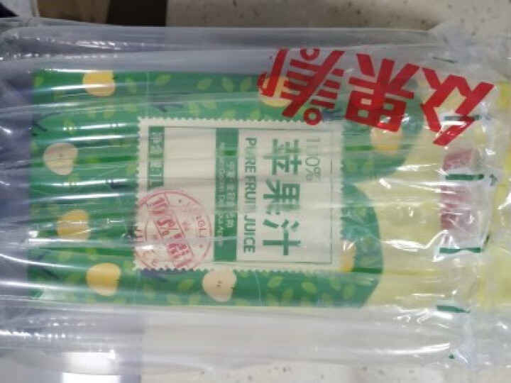 众果美味 100%果汁饮料 鲜果榨汁榨汁原浆 浓缩无添加UHT高温灭菌 金冠黄元帅苹果汁1L单盒怎么样，好用吗，口碑，心得，评价，试用报告,第3张