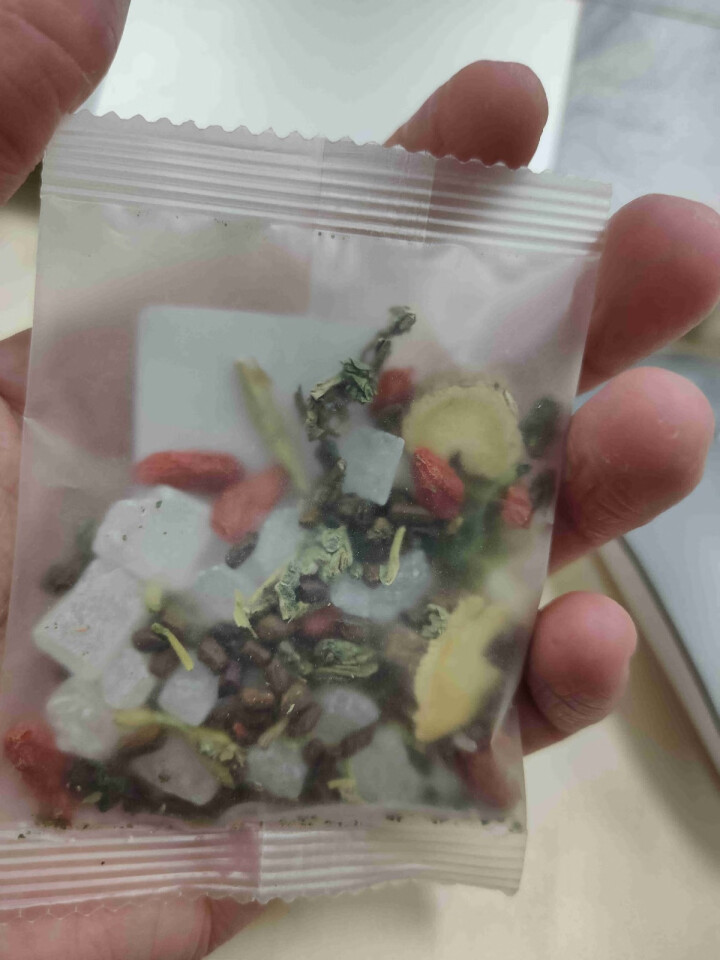 国方堂 金银花菊花茶桑叶茶枸杞决明子组合养生花茶男女清凉茶 10g/包【体验装】怎么样，好用吗，口碑，心得，评价，试用报告,第4张