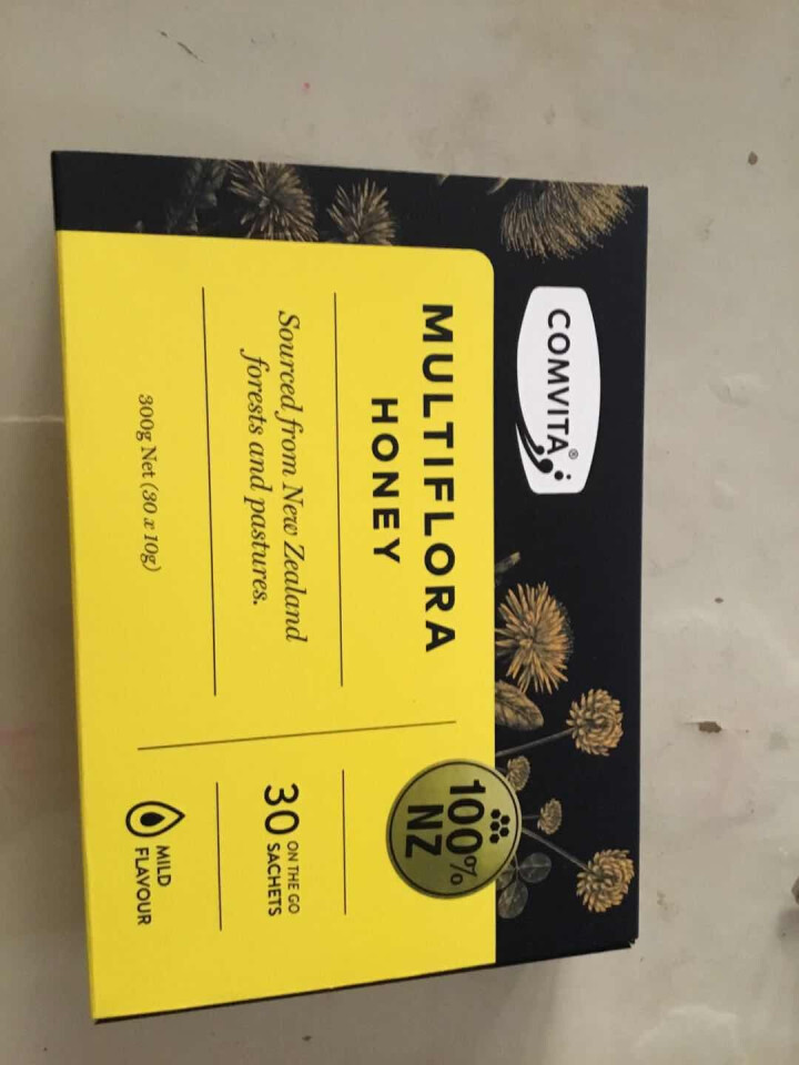 康维他（comvita）多花蜂蜜便携装 新西兰进口 便携蜂蜜 【10g*30条装】怎么样，好用吗，口碑，心得，评价，试用报告,第2张