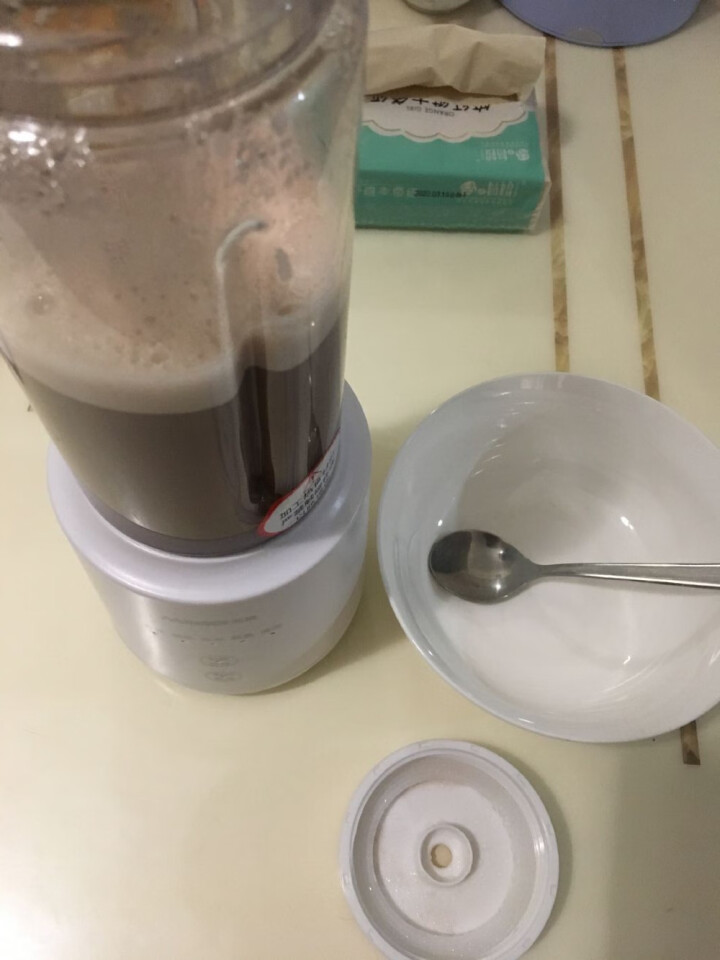 今品 迷你豆浆机加热榨汁机一体机便携式家用炸果汁机杯小型料理机冰沙奶昔打汁鲜榨搅拌橙汁机网红破壁口感 白色300毫升怎么样，好用吗，口碑，心得，评价，试用报告,第5张