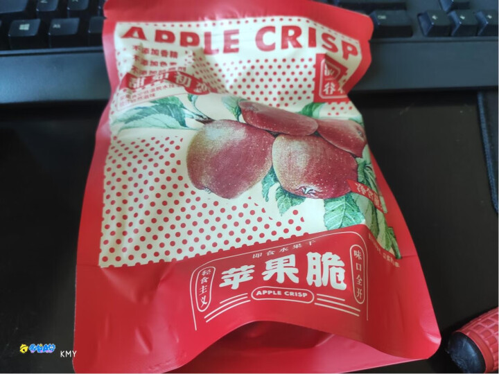 粮品谷香苹果干脆片48g/袋水果干蜜饯果干零食 休闲零食儿童零食小吃 苹果干脆片【1袋  共48g】怎么样，好用吗，口碑，心得，评价，试用报告,第3张