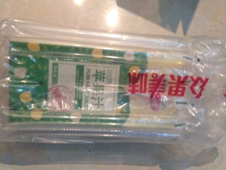 众果美味 100%果汁饮料 鲜果榨汁榨汁原浆 浓缩无添加UHT高温灭菌 金冠黄元帅苹果汁1L单盒怎么样，好用吗，口碑，心得，评价，试用报告,第3张