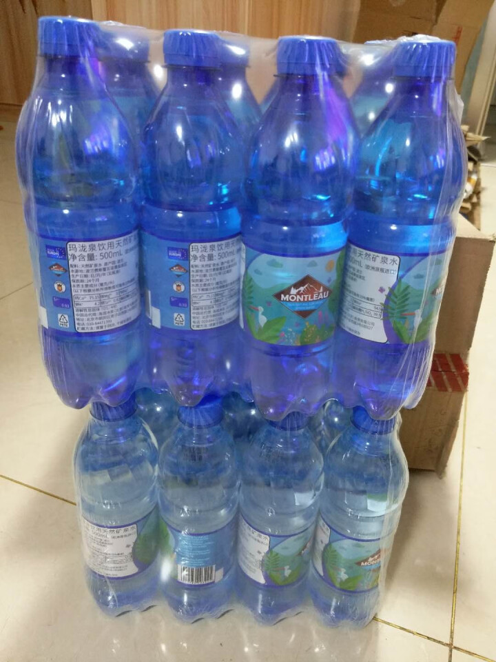 玛泷泉MONTLEAU进口矿泉水500ml*24瓶天然富锶饮用水小瓶装整箱怎么样，好用吗，口碑，心得，评价，试用报告,第3张