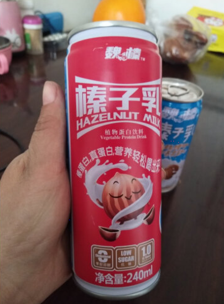 魏榛榛子乳植物蛋白饮料 醇香240ml*1+柔香180ml*1试用装怎么样，好用吗，口碑，心得，评价，试用报告,第2张