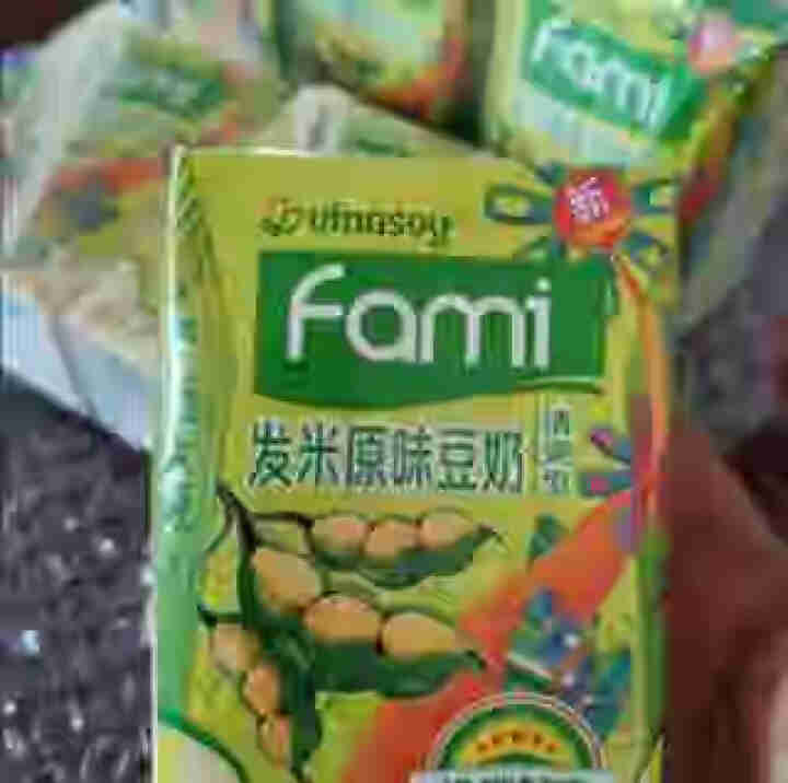 越南进口fami发米豆奶200ml/盒原味减糖早餐豆奶饮品植物蛋白饮料 礼盒端午送礼佳品 （减糖清爽型）200ml*6盒怎么样，好用吗，口碑，心得，评价，试用报,第2张