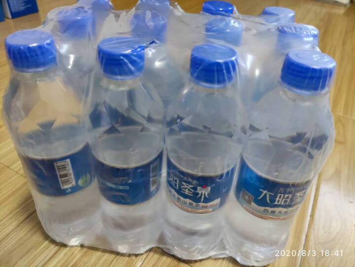 大昭圣泉西藏冰川水 饮用天然山泉水550ML*24瓶整箱装/12瓶整提装矿泉水 小分子弱碱性水 一提（12瓶）怎么样，好用吗，口碑，心得，评价，试用报告,第4张