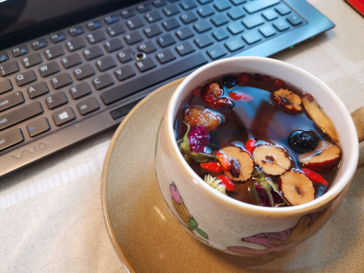 人参八宝茶 酸枣仁女人茶红枣桂圆枸杞茶玫瑰宁夏三炮台黄精桑葚花草茶熬夜袋泡养生茶 人参桂圆五宝茶 高档塑封礼盒装「一周期量」怎么样，好用吗，口碑，心得，评价，试,第4张