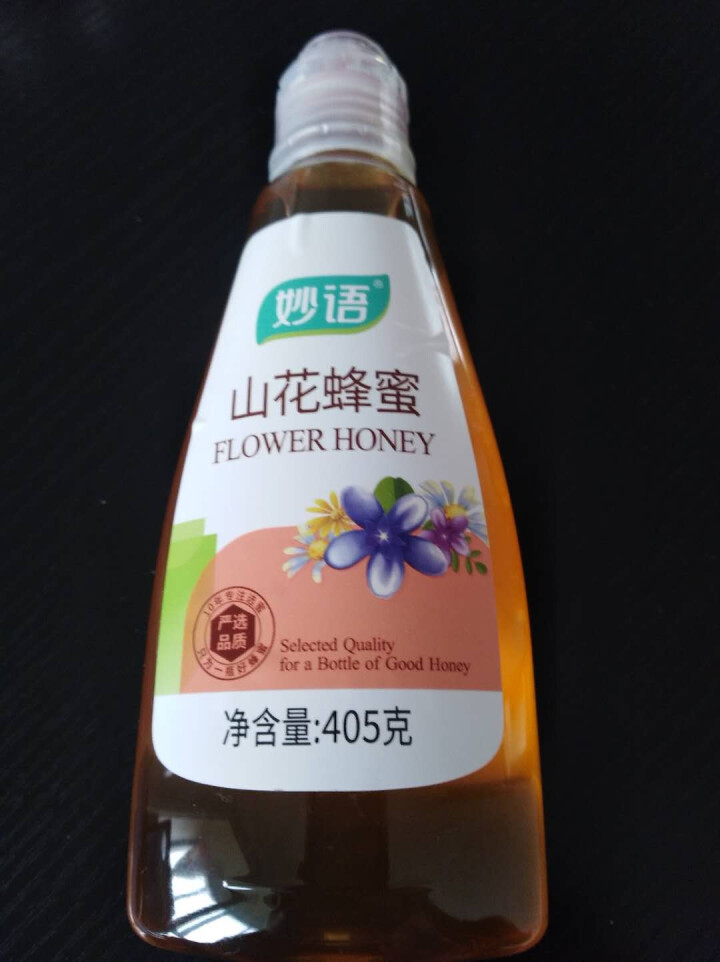 妙语（MiuYo）纯净天然农家自产土取蜂蜜 山花405g*1瓶怎么样，好用吗，口碑，心得，评价，试用报告,第2张