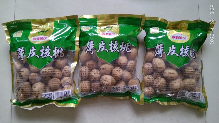 秦源美农 新疆薄皮核桃散装干核桃坚果休闲零食特产干果 1.5kg（3斤装）怎么样，好用吗，口碑，心得，评价，试用报告,第3张