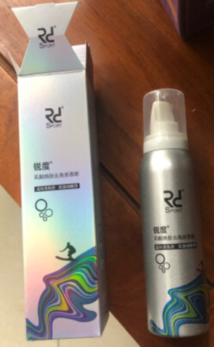 锐度乳酸焕肤去角质慕斯120ml（ 温和去死皮去角质 去黑头祛痘 深层清洁男女通用）买一送一同款怎么样，好用吗，口碑，心得，评价，试用报告,第4张