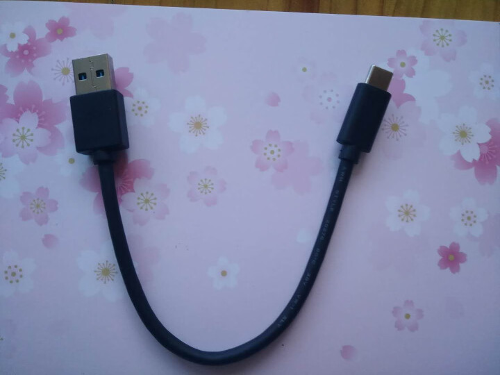 慧烁科技 typec公对公数据线 手机 移动硬盘盒 转usb3.0支持快充 C to U怎么样，好用吗，口碑，心得，评价，试用报告,第4张