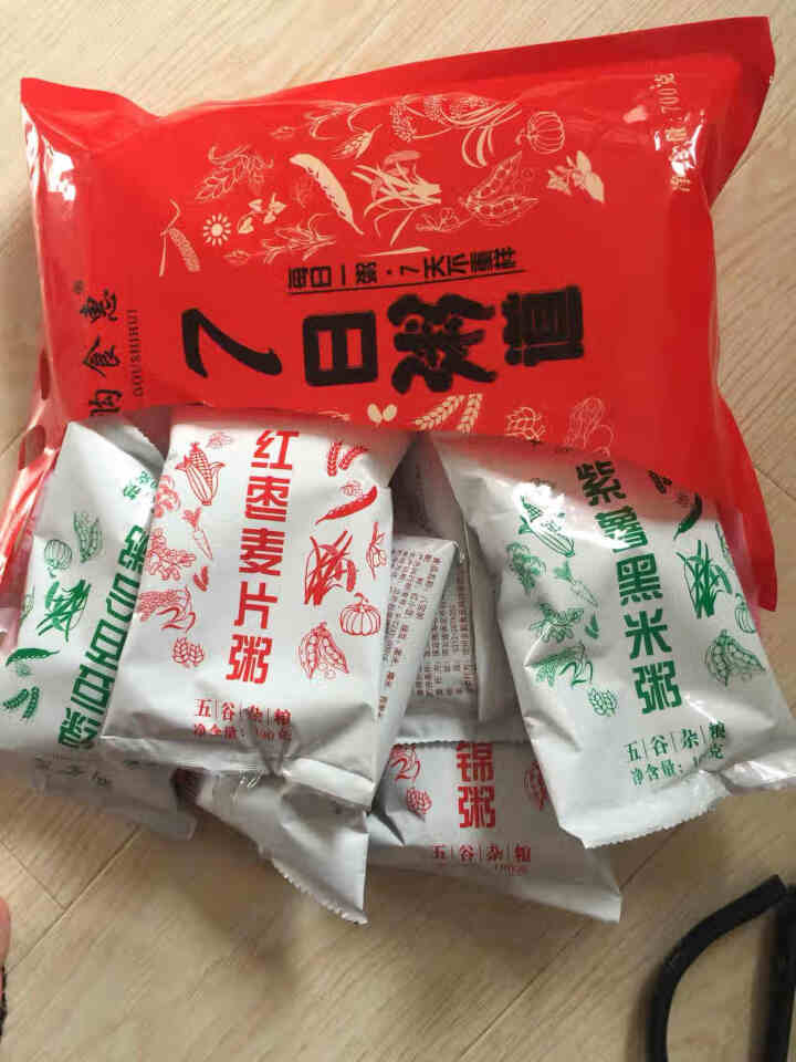 购食惠 7日粥道 五谷杂粮 粥米 7种700g（粥米 粗粮 组合 杂粮 八宝粥原料）怎么样，好用吗，口碑，心得，评价，试用报告,第4张