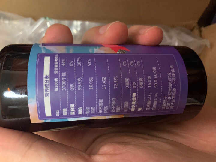 河马细选亚麻籽油婴儿小瓶食用油100ml*2 亚麻籽油100ml*2怎么样，好用吗，口碑，心得，评价，试用报告,第4张