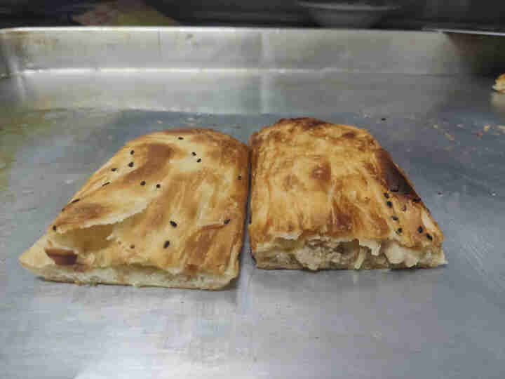 又卷烧饼 早餐半成品加热速食家庭装面饼手抓饼芝士馅饼食品中式披萨 （麻辣牛肉+蒜香鸡肉+芝士榴莲+芝士香芋）共四片怎么样，好用吗，口碑，心得，评价，试用报告,第6张