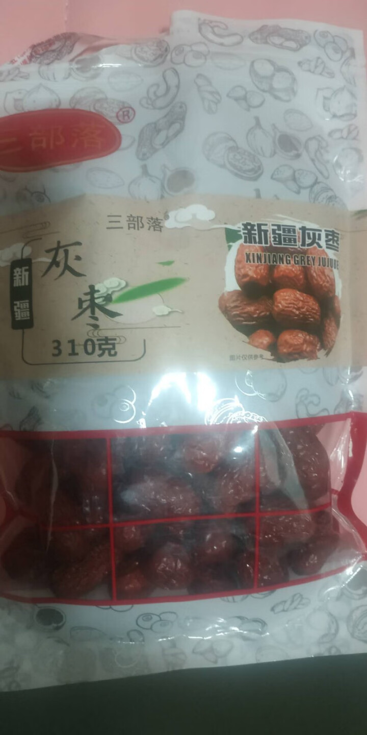 三部落 新疆灰枣特级吊干若羌红枣干大片无核泡茶水小圈 310g灰枣怎么样，好用吗，口碑，心得，评价，试用报告,第3张