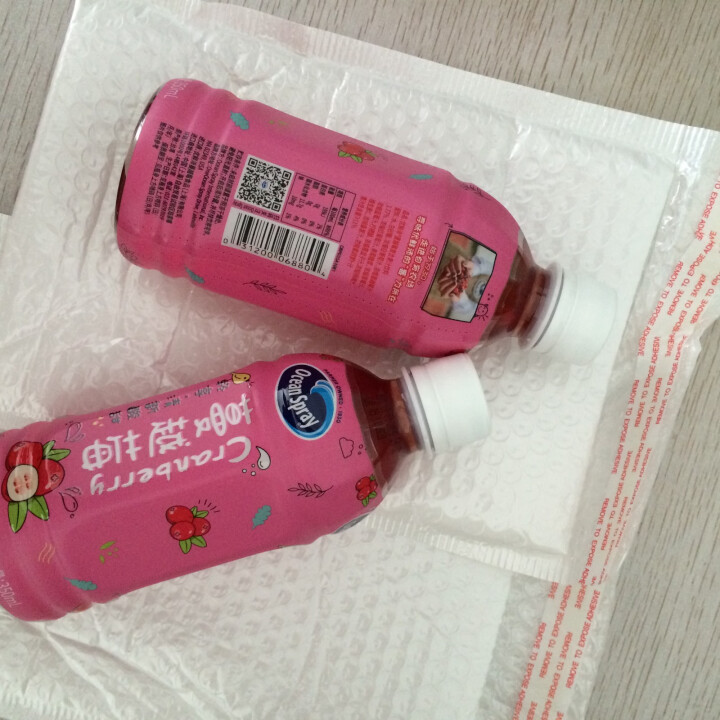 优鲜沛（Ocean Spray）蔓越莓复合果汁饮料 350ml*2怎么样，好用吗，口碑，心得，评价，试用报告,第3张