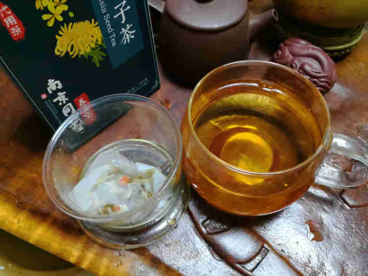 南京同仁堂菊花决明子茶 枸杞金银花养生茶牛蒡根五宝茶胎菊桂花熬夜八宝花草养生茶 一盒体验装 菊花决明子茶怎么样，好用吗，口碑，心得，评价，试用报告,第4张