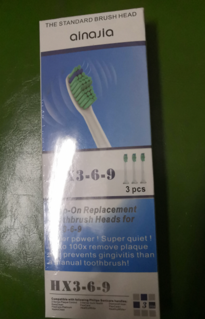 适配飞利浦电动牙刷头hx9362替换刷头9352/6856/6616/6803/6511/3226 标准型3支装怎么样，好用吗，口碑，心得，评价，试用报告,第3张