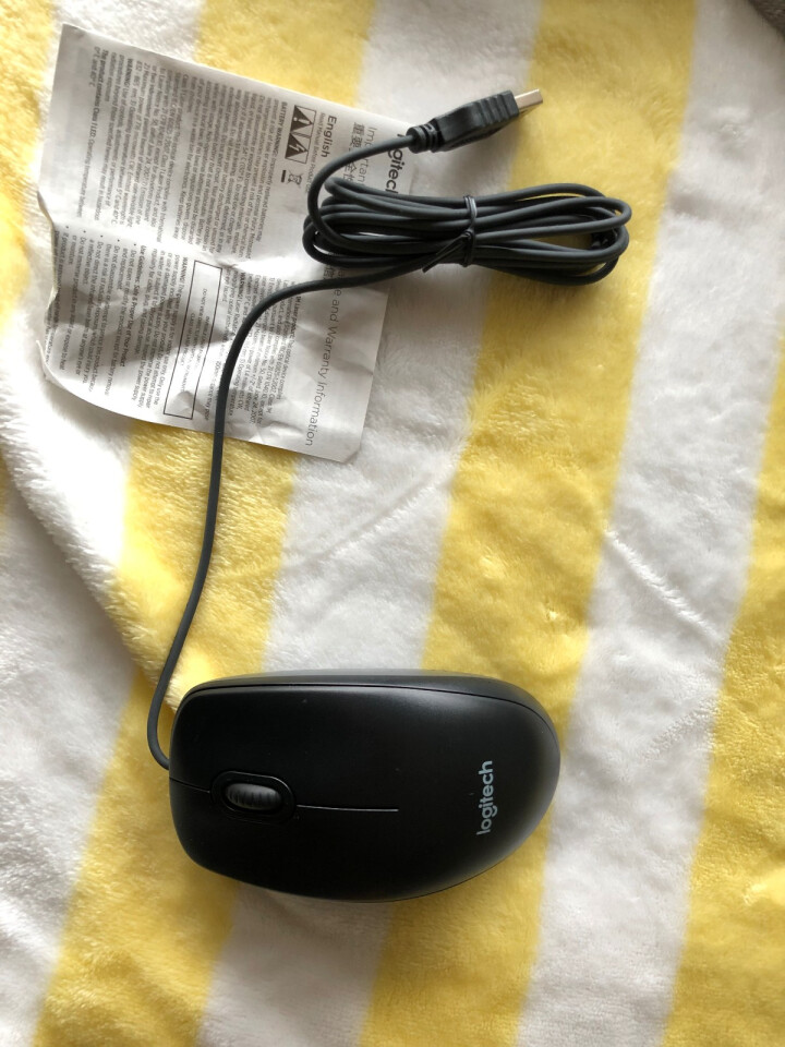 罗技（Logitech） M90有线鼠标USB通用办公笔记本台式机家用U口鼠标吃鸡游戏人体工学鼠标 黑色怎么样，好用吗，口碑，心得，评价，试用报告,第3张