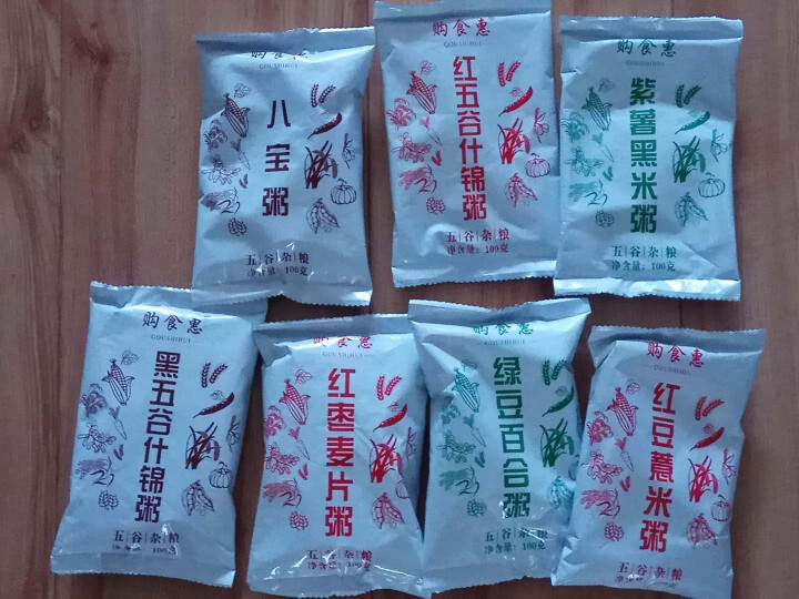 购食惠 7日粥道 五谷杂粮 粥米 7种700g（粥米 粗粮 组合 杂粮 八宝粥原料）怎么样，好用吗，口碑，心得，评价，试用报告,第3张