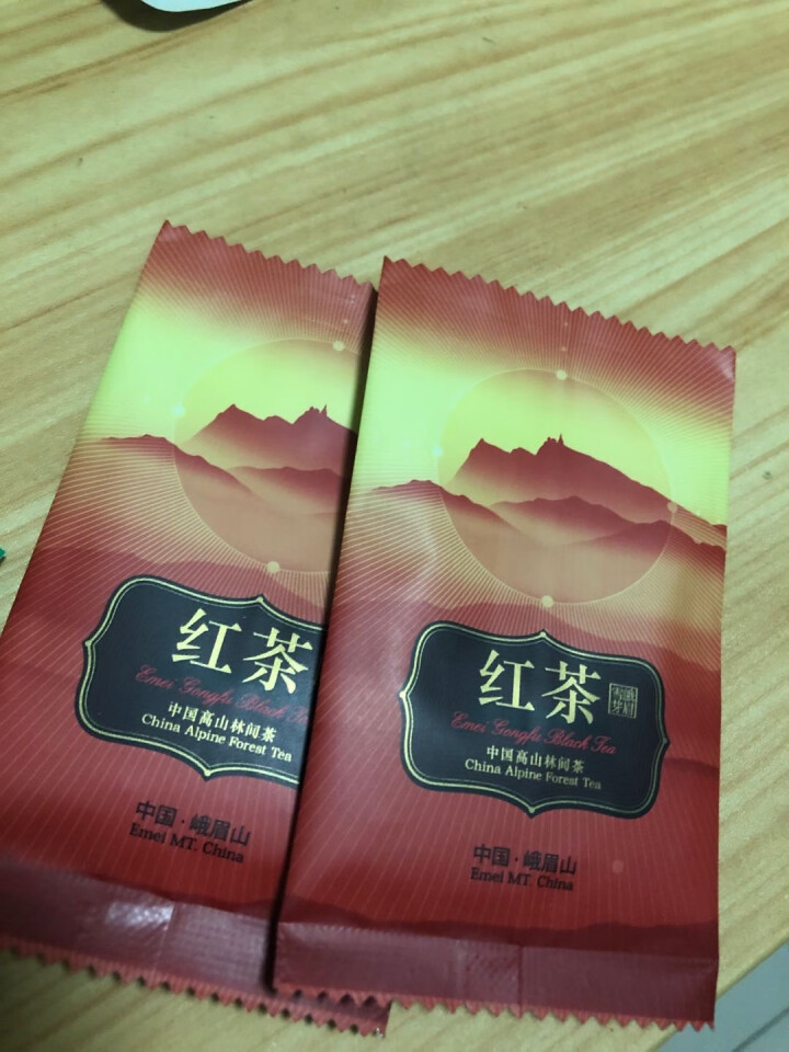 峨眉雪芽 茶叶 工夫红茶48克/袋 高山茶四川自饮装怎么样，好用吗，口碑，心得，评价，试用报告,第3张