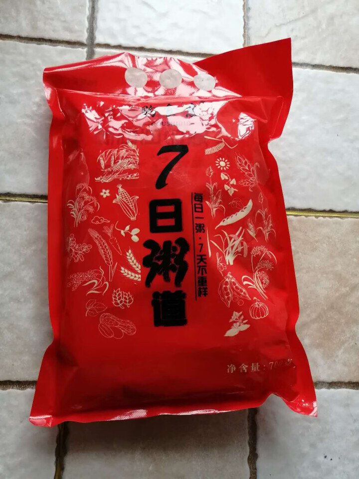 购食惠 7日粥道 五谷杂粮 粥米 7种700g（粥米 粗粮 组合 杂粮 八宝粥原料）怎么样，好用吗，口碑，心得，评价，试用报告,第2张