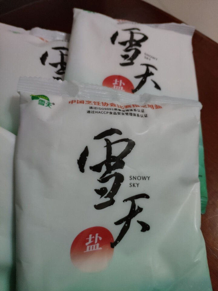 雪天绿色未加碘精制盐 无碘调味食用盐巴 不加碘井矿家用细盐400g*6袋怎么样，好用吗，口碑，心得，评价，试用报告,第3张