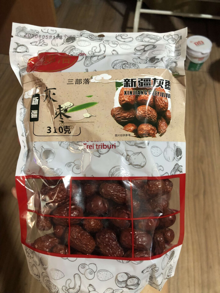 三部落 新疆灰枣特级吊干若羌红枣干大片无核泡茶水小圈 310g灰枣怎么样，好用吗，口碑，心得，评价，试用报告,第3张