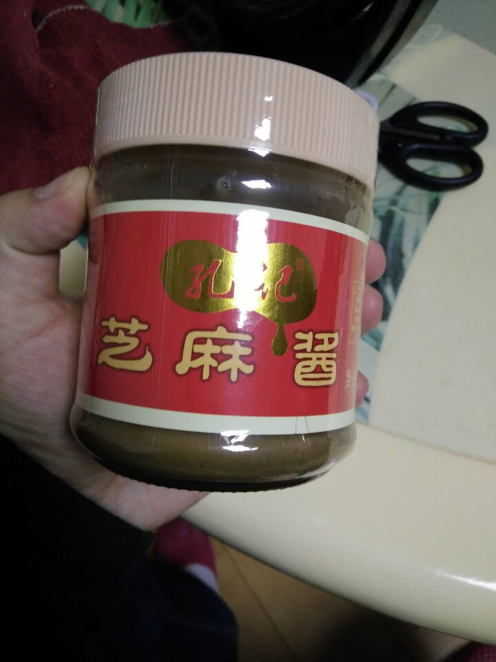 孔记 芝麻酱 火锅蘸酱 凉菜调料 热干面调味酱 芝麻调味品 石磨工艺 308g/瓶怎么样，好用吗，口碑，心得，评价，试用报告,第4张