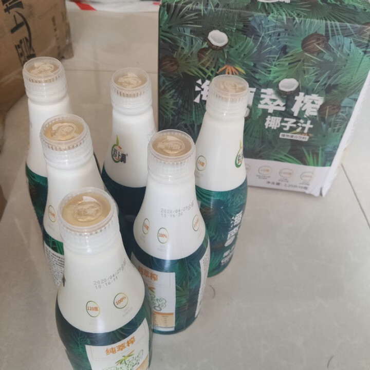 爱上椰海南新鲜萃榨椰子汁1.25升*6瓶 植物蛋白饮料饮品 椰奶海南生榨正宗椰子汁大瓶整箱怎么样，好用吗，口碑，心得，评价，试用报告,第3张