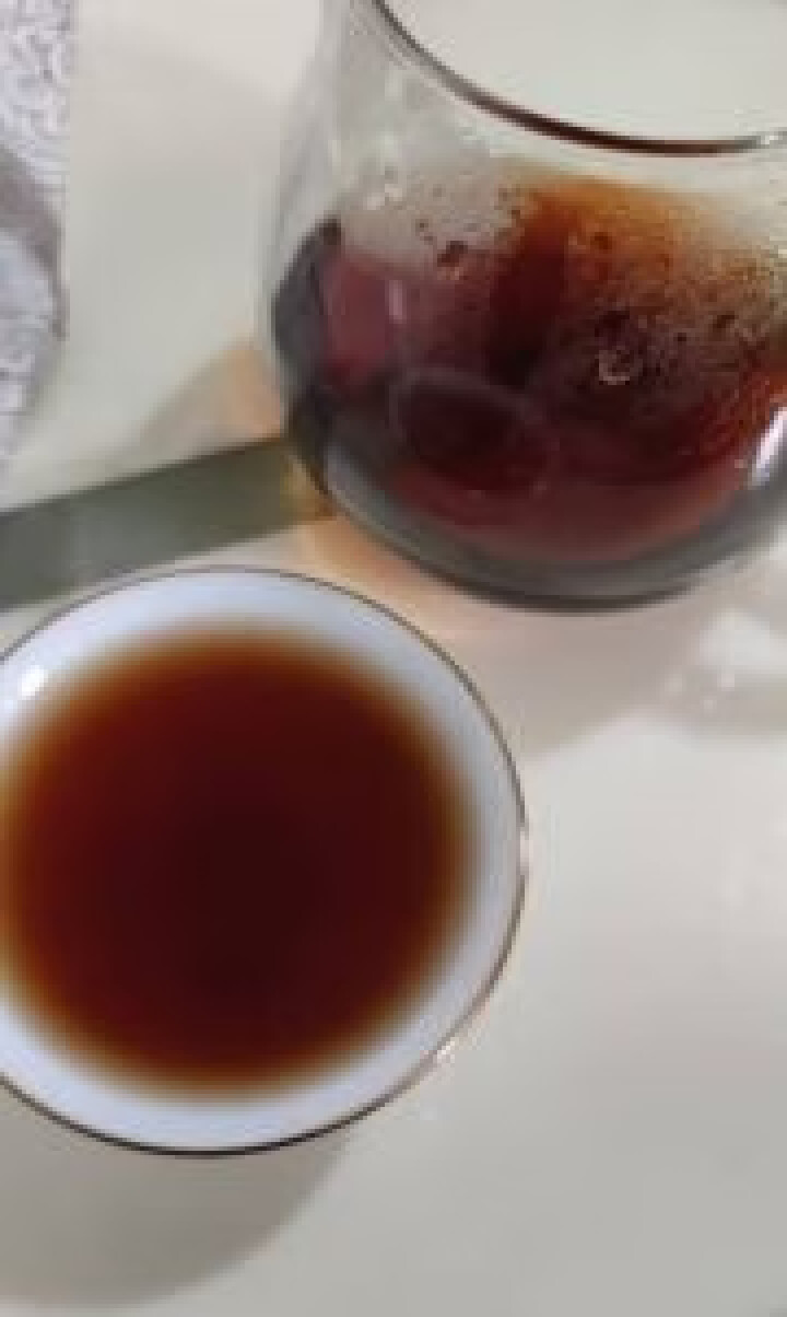 云南普洱茶饼 熟茶饼茶糯米香碎银子 新会小青柑普洱茶叶 勐海古树老茶头熟茶 茶化石500g 隆仁古茶 2019勐海古树熟茶饼357克【古树醇韵】怎么样，好用吗，,第4张