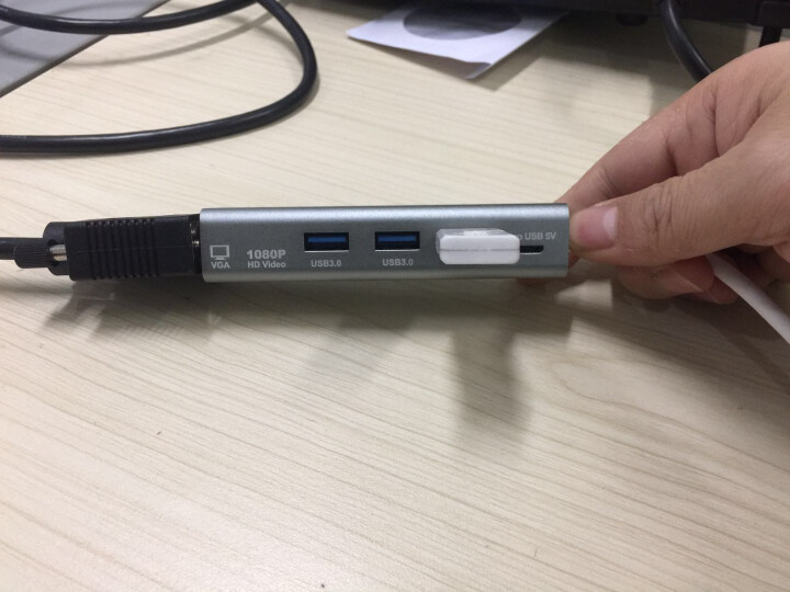 铭日 USB转VGA+USB HDMI转接器 电脑视频转换外置显卡笔记本台式机接电视投影高清同屏扩展 USB转VGA+USB 标配版怎么样，好用吗，口碑，心得，,第2张