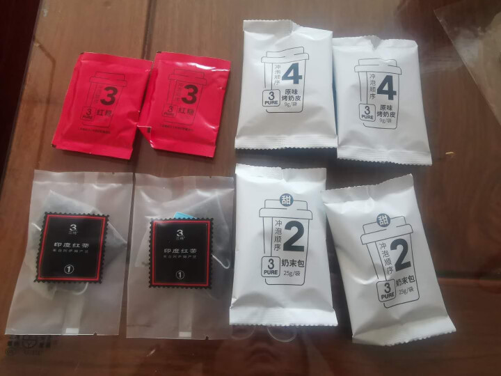 【内蒙古】三纯奶茶 蒙古奶茶 组合装 手工速溶冲泡奶茶 自制营养健康奶茶粉（甜+咸，甜+甜，咸+咸） 甜味90g+咸味68g烤奶皮奶茶组合装怎么样，好用吗，口碑,第3张