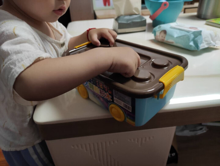 一拼积木儿童拼装玩具婴幼儿男孩女孩立体拼插塑料益智早教玩具幼儿园启蒙大颗粒积木2,第2张