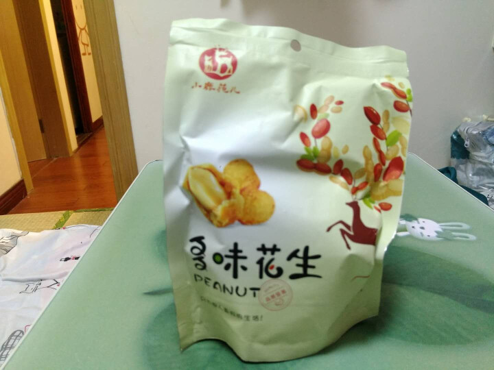 【小鹿范儿】109减20 坚果炒货120G多味花生干果 休闲零食 花生小吃  下酒菜 120G 多味花生怎么样，好用吗，口碑，心得，评价，试用报告,第4张